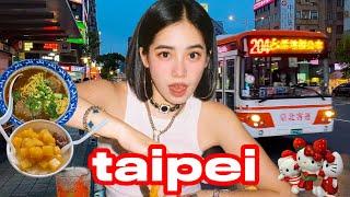 TAIPEI VLOG | nonstop eating, shopping, dessert heaven, exploring the city! 台北的一周