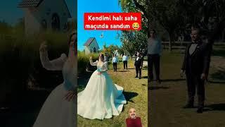 HALI SAHA DA SANDIM  #düğün #düğünhikayesi #weddingstory #kezep1983 #funny #şahanmedyayapım