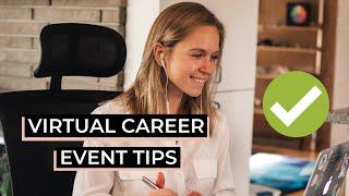 How To Get The Most Out Of Virtual Career Events