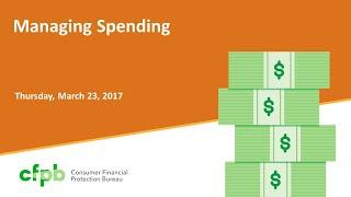 Webinar: Managing spending  — consumerfinance.gov