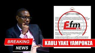 Breakingnews: Mtangazaji Gerald Hando kauli yake yamponza na kuandikiwa barua.