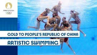 Gold to People's Republic of China  | Artistic Swimming | #Paris2024 Highlights