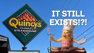 Quincy's Family Steakhouse Buffet Restaurant Still Exists! Home of the Big Fat Yeast Roll!