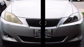 How To RESTORE your Headlights the PROPER way!