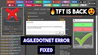  TFT Unlock Tool AgileDotNet Error Fixed | TFT Unlock Tool No Internet Connection Problem Fixed 