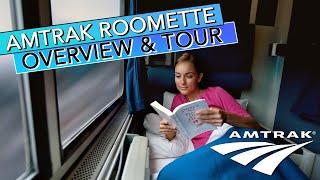  4K Amtrak Superliner Roomette - Your Window to Travel Luxury - Room Tour