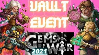 VAULT EVENT TEAM | Gems of War Guide 2021 | Farming for VAULT KEYS & EPIC VAULT KEYS