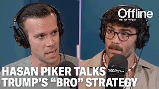 Hasan Piker on Trump’s “Bro” Strategy, Right-Wing Media, & Harris’ Chances in The 2024 Election