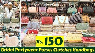 Hyderabad ₹ 150 Bridal Partywear Purses Clutches Handbags Sling Bags Charminar Market Single Courier