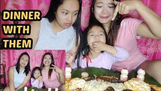 Dinner with Q and A (sister & niece) | rnm TUMITIT