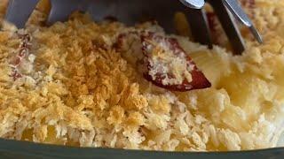 Macarrones con queso y PANKO  