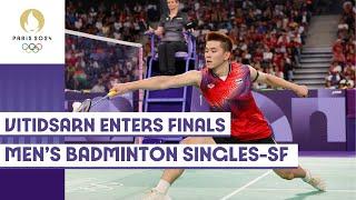 Kunlavut Vitidsarn enters Men's Badminton Singles Final  | Paris 2024 Highlights