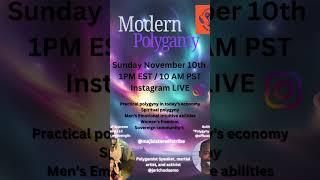 IG LIVE @majisisterwifetribe #marriage #shorts #spirituality #polyamory #polyamorous #relationship