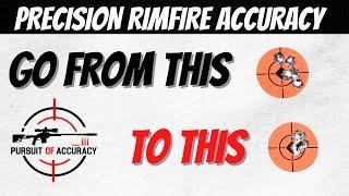 Precision Rimfire Accuracy; The easiest way to get more accuracy, and most of you aren't doing it