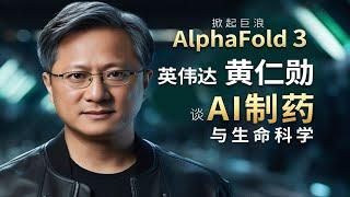 对话AI黄仁勋，谈谈AlphaFold 3掀起的AI制药与生命科学巨浪