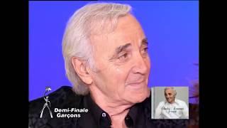 Charles Aznavour, Elodie Frégé et Sofia Essaïdi • Hier encore / Star Academy (2003)