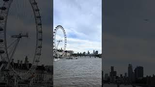 We are in London - London Eye Thames River