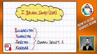 19) Trablusgarp ve Balkan Savaşları - TARİH 2024