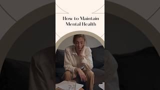 How to maintain mental health #dietingtips #foodfacts #fruit #healthydieting #youtubeshorts