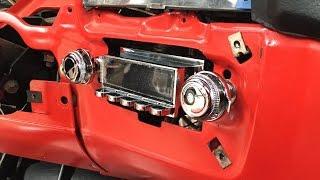 PART 2 CHEVY C10 RETROSOUND RADIO INSTALL | Vintage Look With Bluetooth and USB!