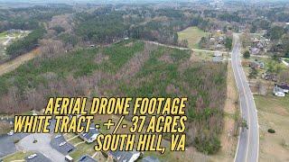 White Tract 37 acres South Hill, VA - Drone Footage - United Country Virginia Realty