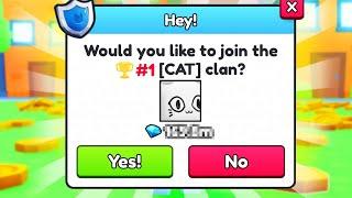 I Got INVITED to #1 CLAN in Pet Simulator 99!