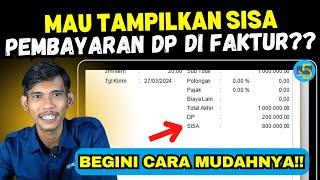 Begini  Cara Tampilkan Sisa DP di Faktur IPOS5!! Simak Tutorialnya! #dp #aplikasikasir #tutorialipos