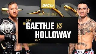 UFC 300: Justin Gaethje vs Max Holloway Highlights