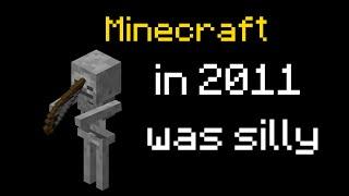 The "features" of old Minecraft