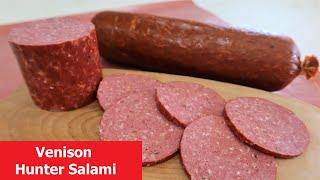 Wild Salami! Hunter Salami From Venison Meat. Recipe Included!