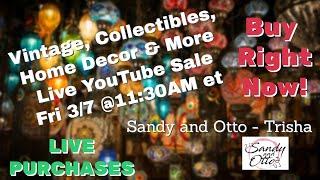 Could This Live Vintage Sale Change Your Live? Tune in to Find Out | Mar 7 @11:30am et (8:30am pt