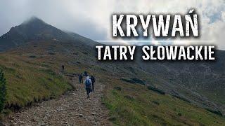 Krywań - Tatry, Słowacja. Wejście z parkingu Tri studničky 08.2019