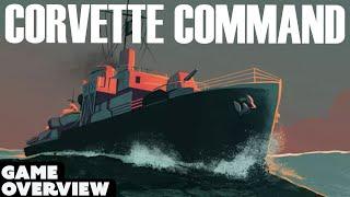 Corvette Command Overview & First Look | Solitaire WW2 Game | Board Game | War Diary Publications