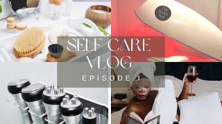 Lymphatic massage & Sculpt Pod Treatment | Self Care Vlog E1|