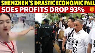 Shenzhen’s Economy Collapses Dramatically, State-Owned Enterprises’ Net Profit Plunges 93%