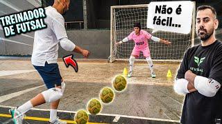 O MELHOR TREINO DE GOLEIRO DE FUTSAL PARA JOGAR A INTERCLASSE!