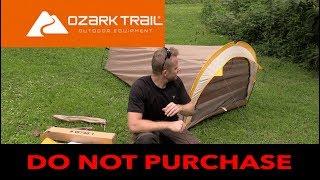 Is a $25 Tent from Walmart Waterproof? - Ozark 1 Person Backpacking Tent