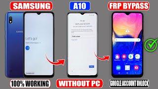 "New Method 2024" Samsung A10 Frp Bypass / Google Account Frp Unlock  No Need for Computer