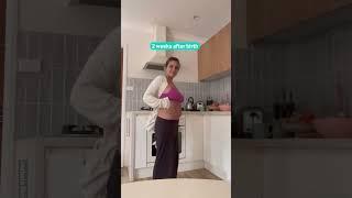 Watch My Belly Change After Giving Birth! 