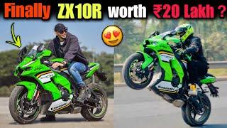 ₹20 Lakh Kawasaki ZX10R – Beast on the Streets!