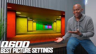 Samsung Q60D QLED TV Best Calibrated Picture Settings (Calman)