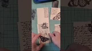 Layered Stamping Technique - Junk Journal Tag Tutorial with @ArtEphemerie #junkjournal #ephemera