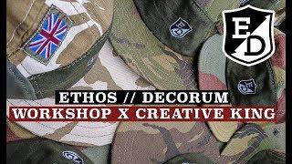 ETHOS DECORUM x CREATIVE KING EXCLUSIVE - HAT EXPERT,CAMPER HATS,LONG BILL HATS, FIVE PANEL HATS