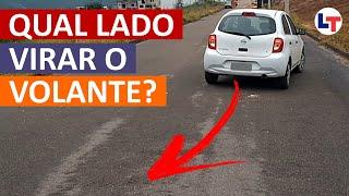 PRA QUE LADO EU VIRO O VOLANTE NA HORA DA MARCHA À RÉ #DirigirEuPosso #LegTransito