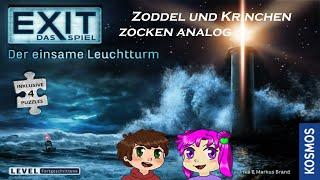 #ExitGame - Der einsame Leuchtturm - Krinchen und Zoddel zocken analog - Teil 8