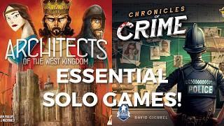 Top 10 Essential Solo Board Games To Start A Collection With!