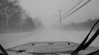 Jeep Driving in Blizzard Grayson 2018 Long Island