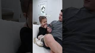 Interviewing my 4 year old before her ballet class! Her answers crack me up #shorts #viral #ballet