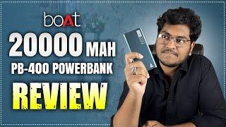 20,000mAh Powerbank Under 1500/- || Boat PB-400 Powerbank Review