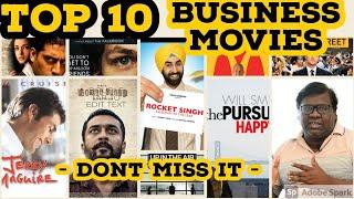 TOP 10 BUSINESS MOVIES LIST | MOTIVATIONAL MOVIES | DONT MISS IT | EDEN TV